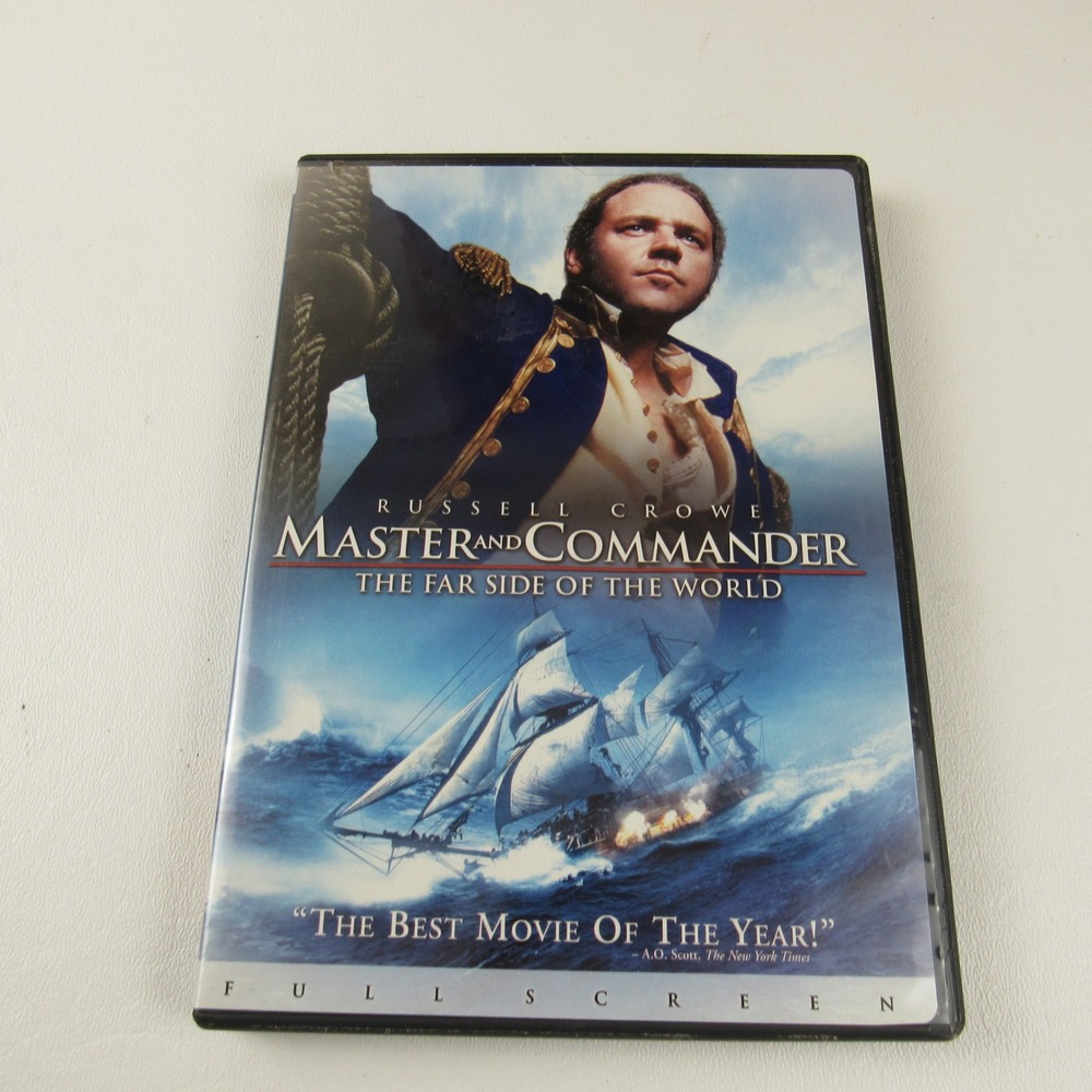 Master and Commander: The Far Side of the World DVD Russell Crowe Full Screen‎